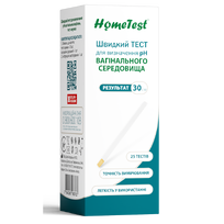 Rapid test for determining the pH of vaginal secretions