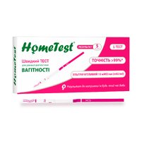 Quick test for pregnancy diagnosis, 1 test strip