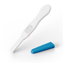 Ovulation diagnostic test, 2 midstream tests